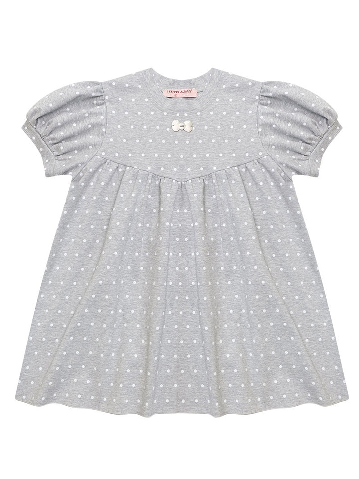 Polka Dot Babydoll Top