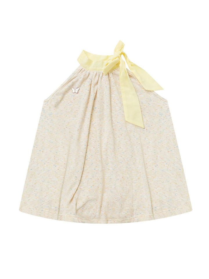 Butterfly Bow-Tie Halter Top