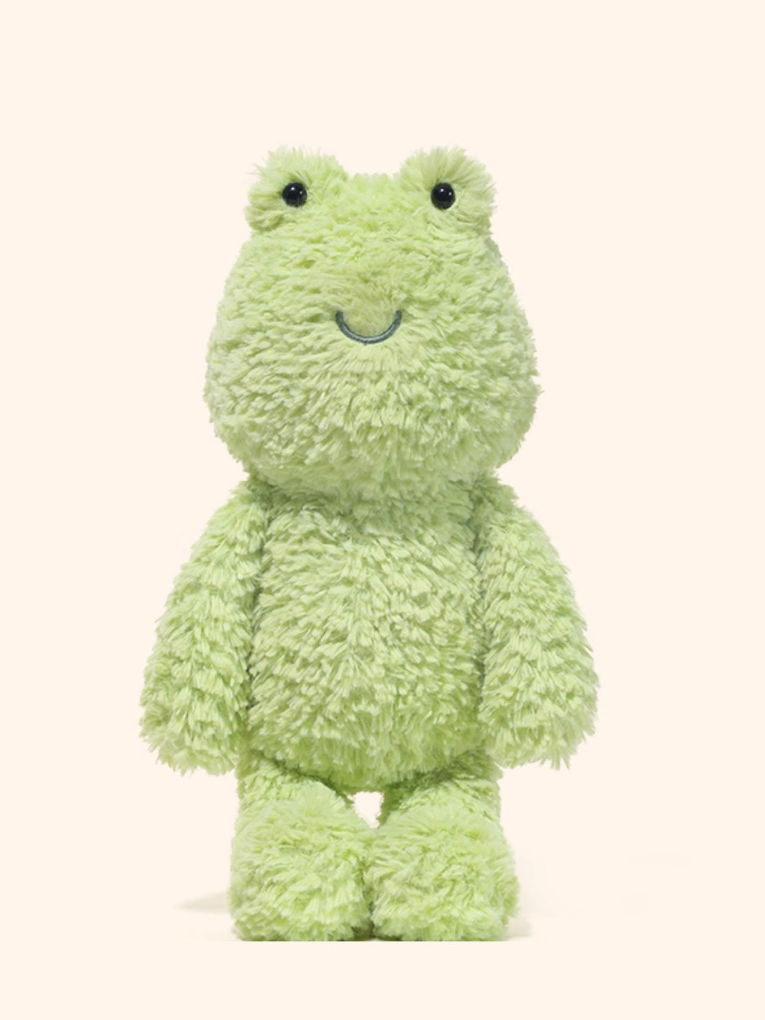 Fuzzy Frog Plush Toy