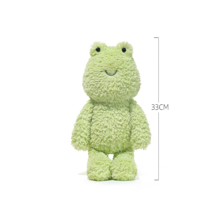Fuzzy Frog Plush Toy