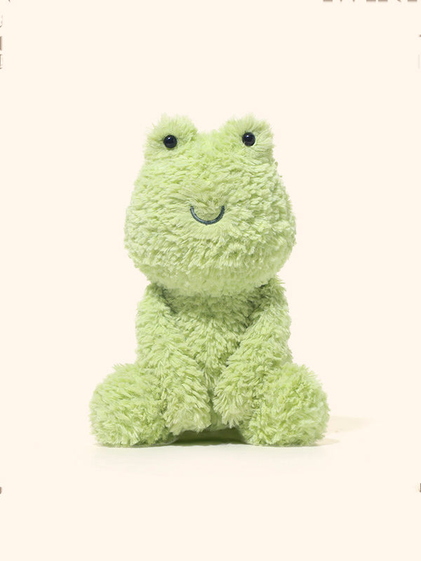 Fuzzy Frog Plush Toy
