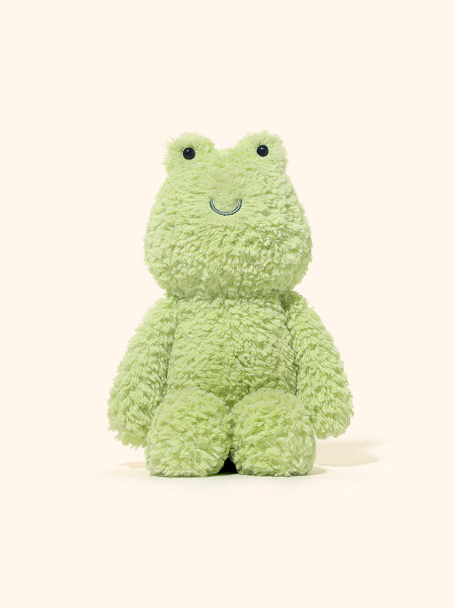 Fuzzy Frog Plush Toy