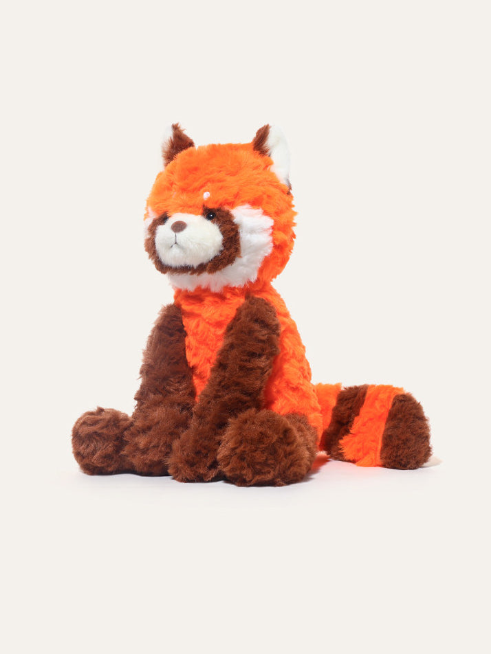 Sitting Red Panda Plush Toy
