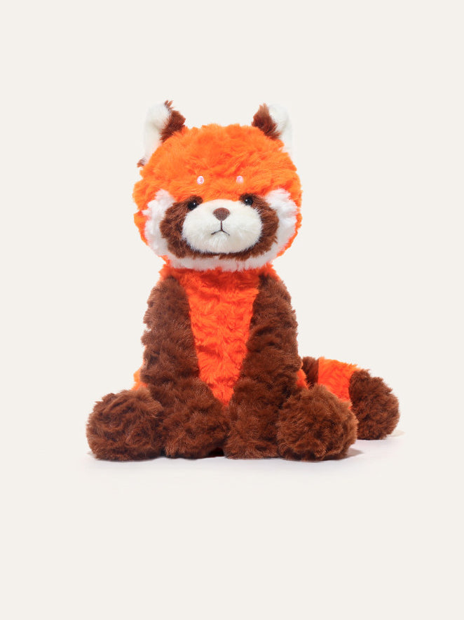 Sitting Red Panda Plush Toy