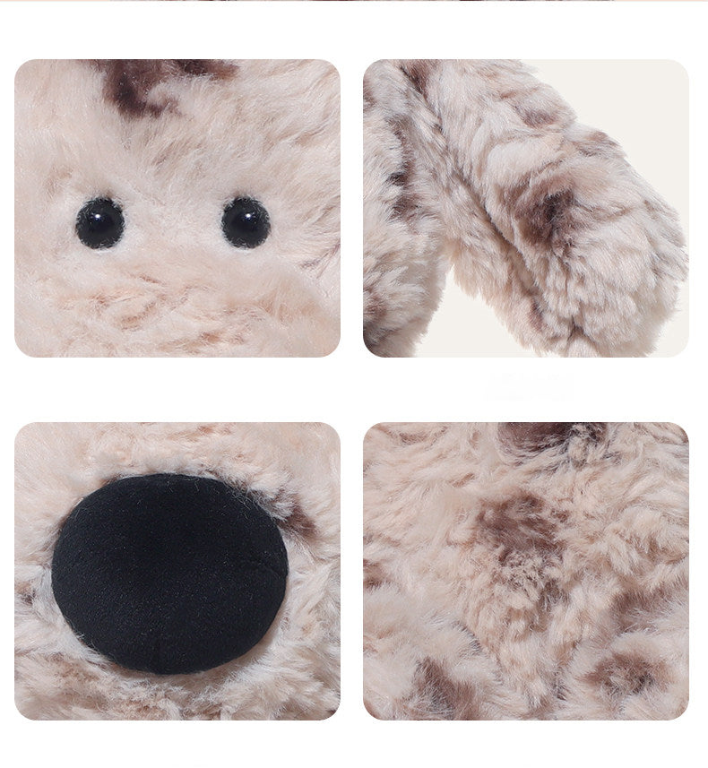 Spotted Floppy-Ear Dog Plush Toy