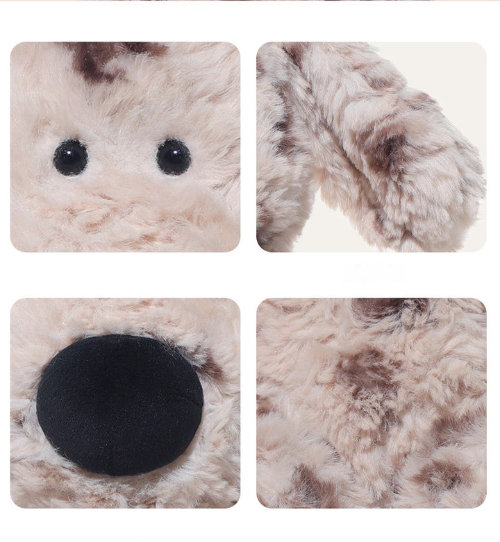 Spotted Floppy-Ear Dog Plush Toy