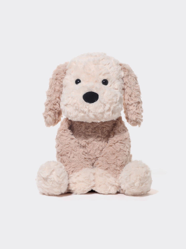 Two-Tone Maltese Dog Plush Toy