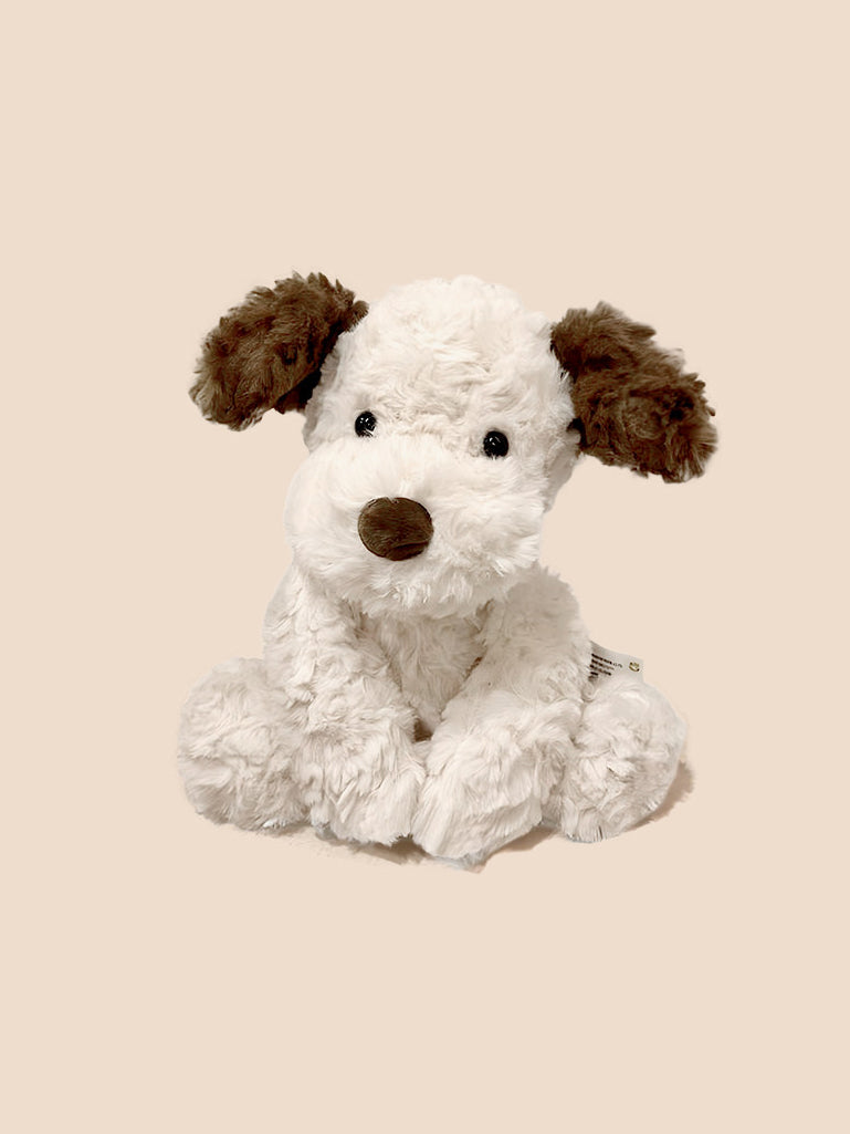 Brown-Ear Puppy Plush Toy