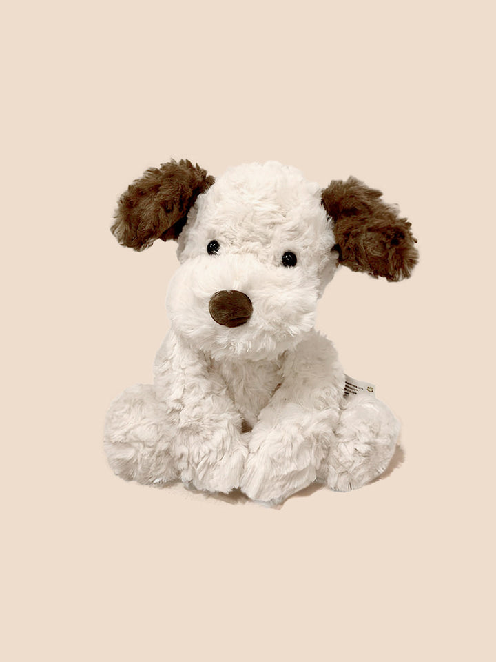 Brown-Ear Puppy Plush Toy