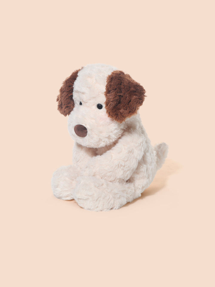 Brown-Ear Puppy Plush Toy
