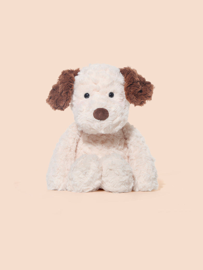 Brown-Ear Puppy Plush Toy