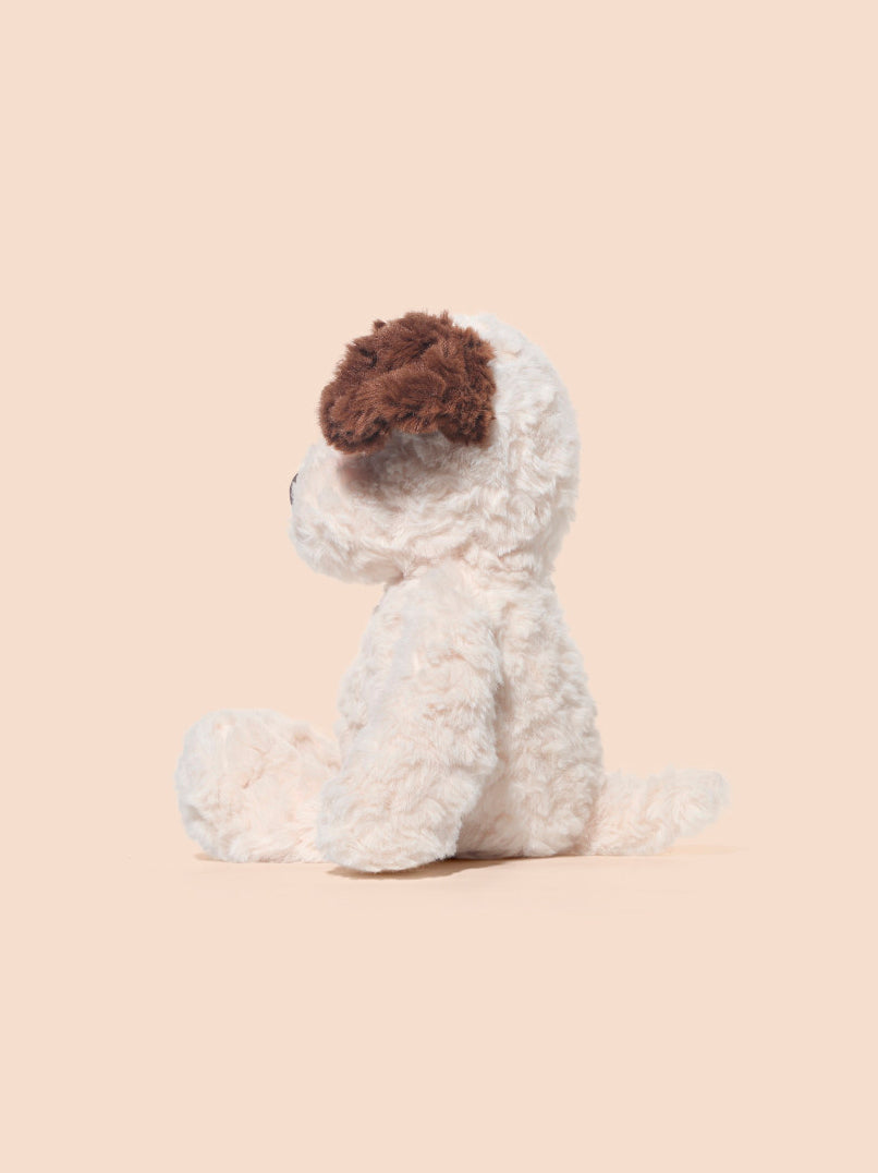 Brown-Ear Puppy Plush Toy