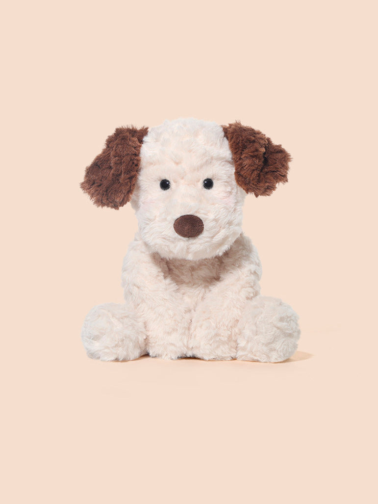 Brown-Ear Puppy Plush Toy