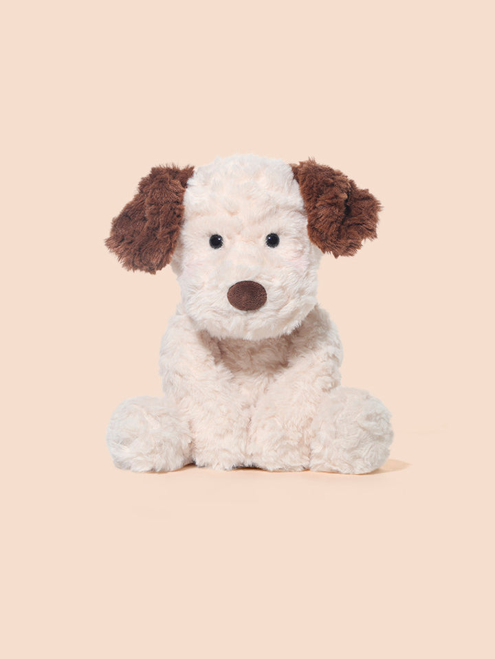 Brown-Ear Puppy Plush Toy