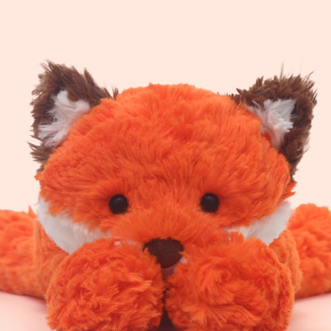 Lying Fox Plush Toy