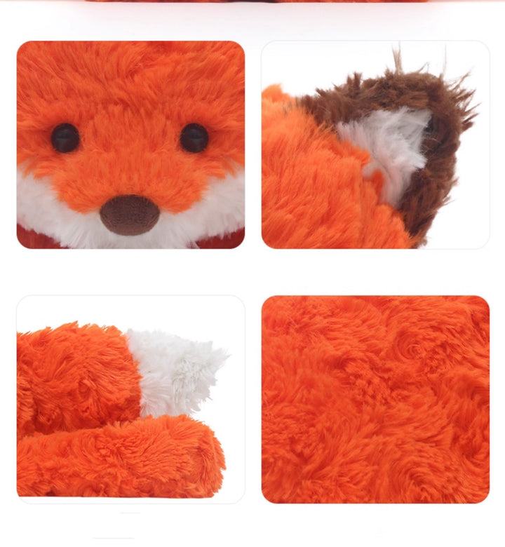 Lying Fox Plush Toy