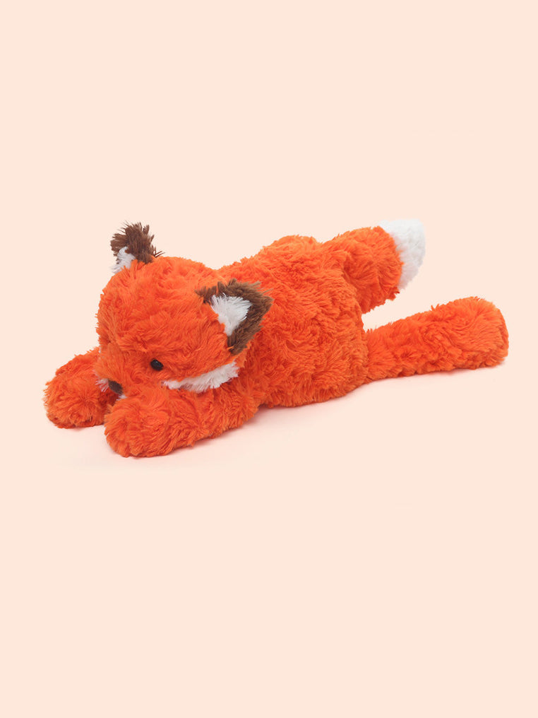 Lying Fox Plush Toy