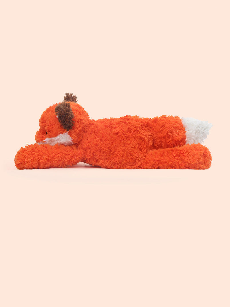Lying Fox Plush Toy
