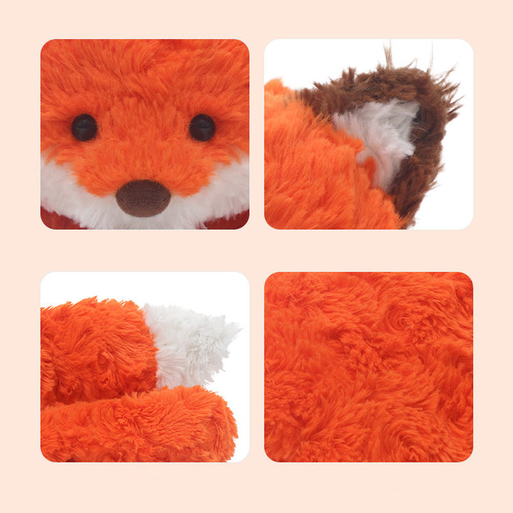 Lying Fox Plush Toy