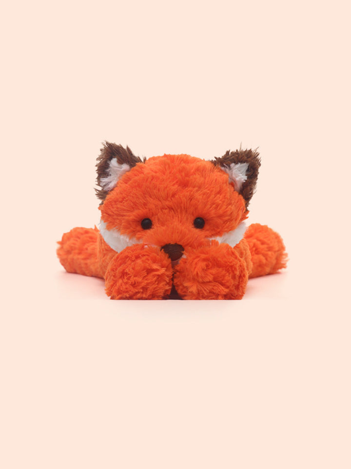Lying Fox Plush Toy