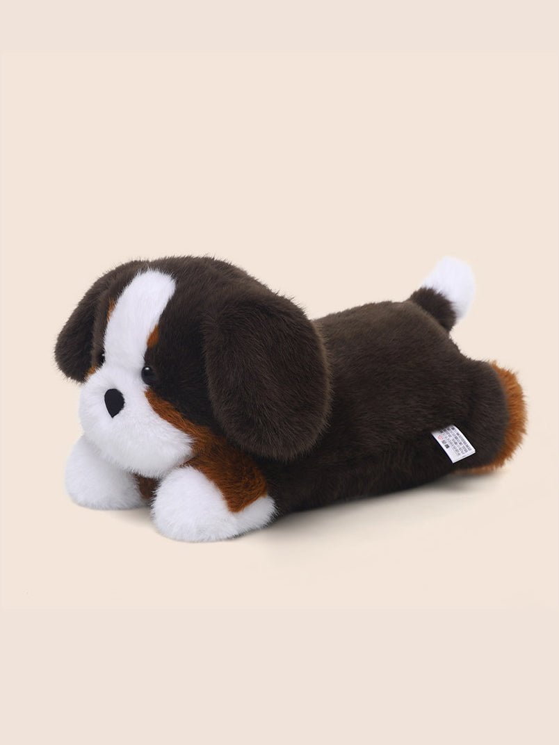 Lying Bernese Mountain Dog Plush Toy