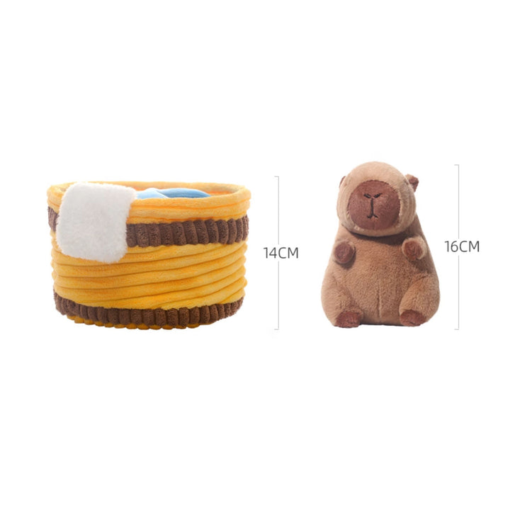 Bathing Capybara Plush Toy