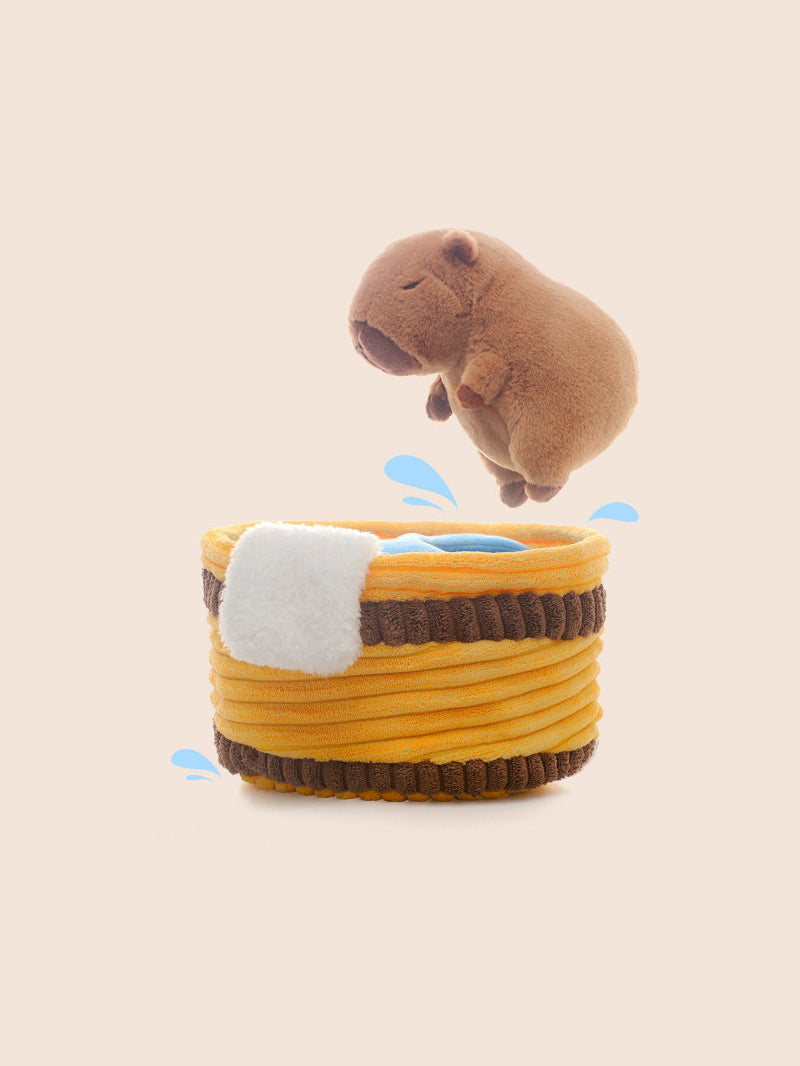 Bathing Capybara Plush Toy
