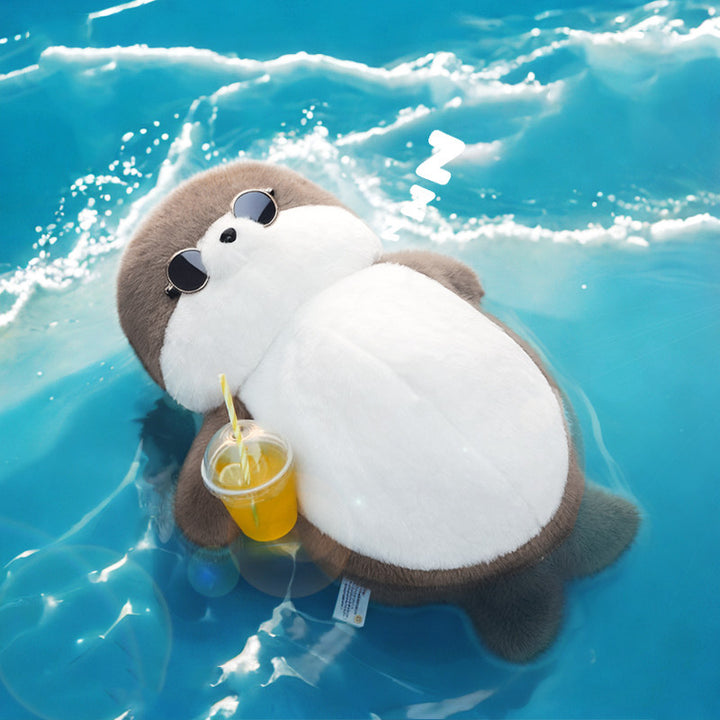 Lying Seal Plush Toy