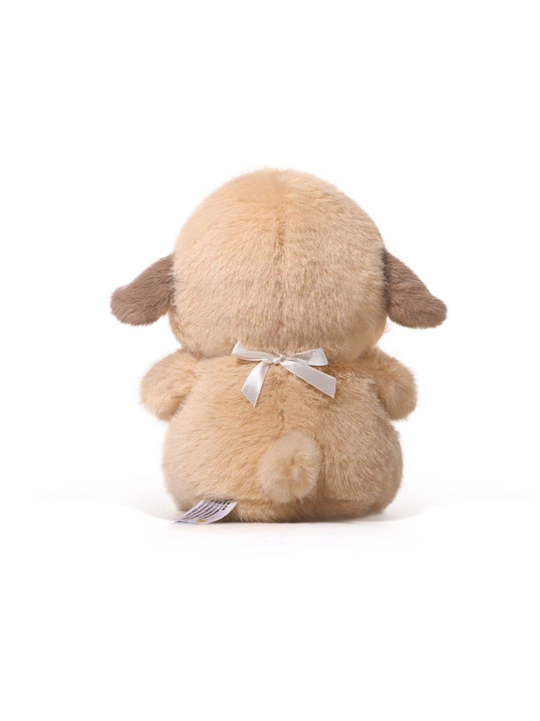 Plaid Bib Puppy Plush Toy