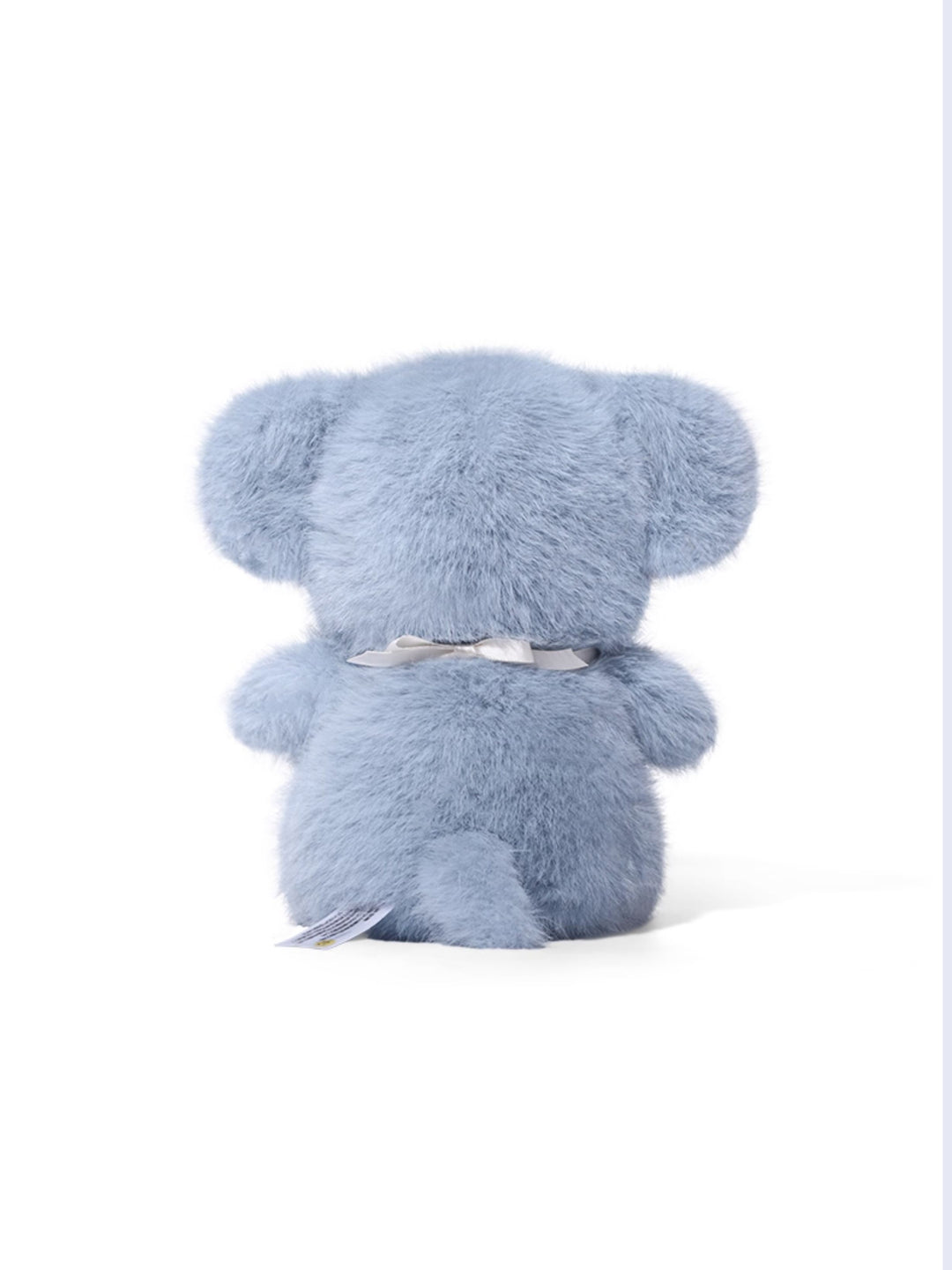 Plaid Bow Elephant Plush Toy
