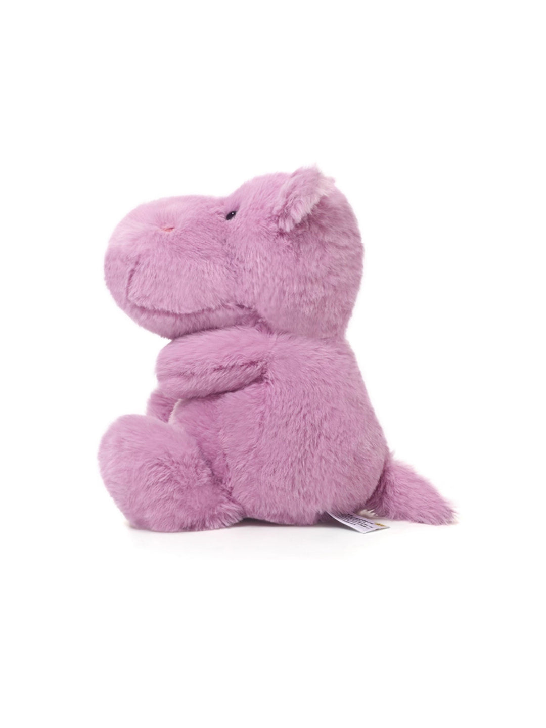 Chubby Pink Hippo Plush Toy