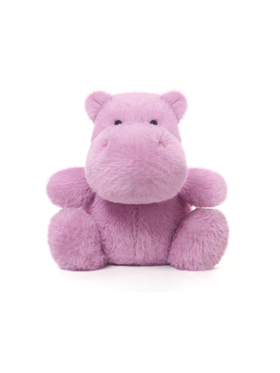 Chubby Pink Hippo Plush Toy