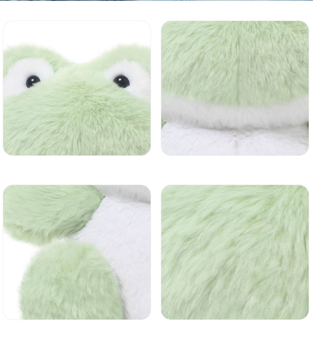 Green Frog Plush Toy