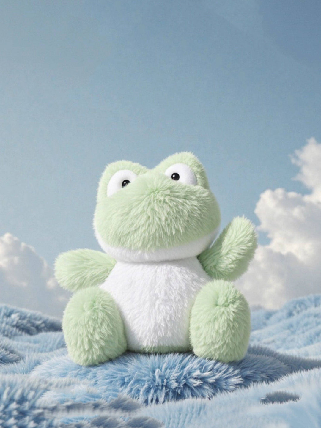 Green Frog Plush Toy