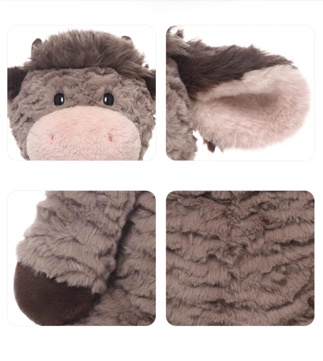 Shaggy Highland Cow Plush Toy