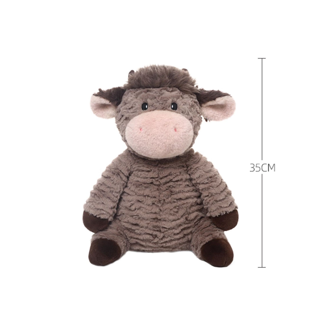 Shaggy Highland Cow Plush Toy