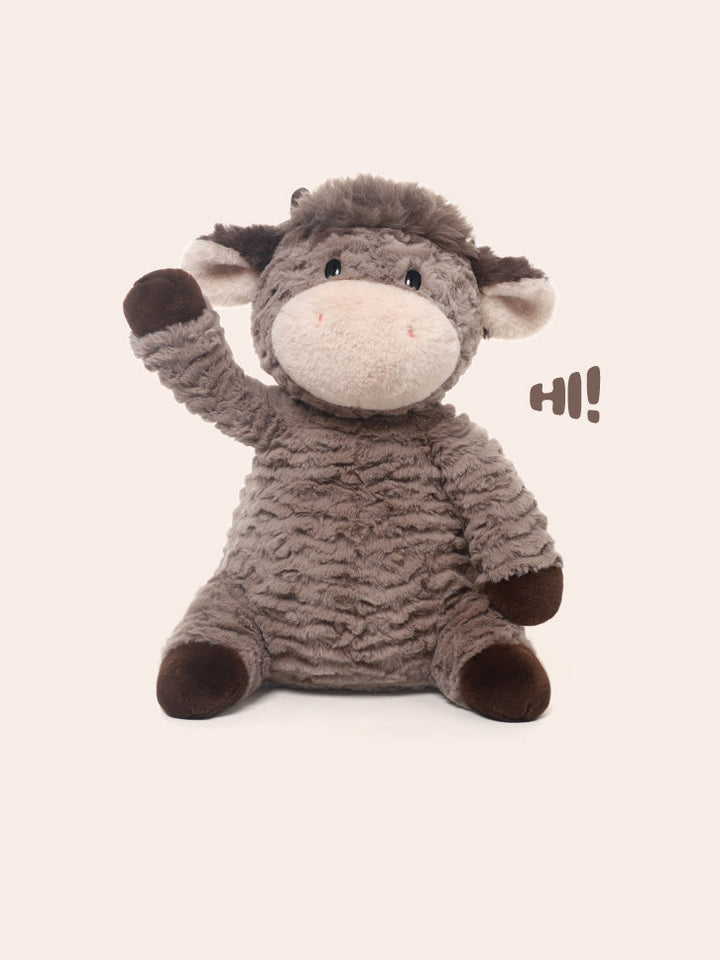 Shaggy Highland Cow Plush Toy