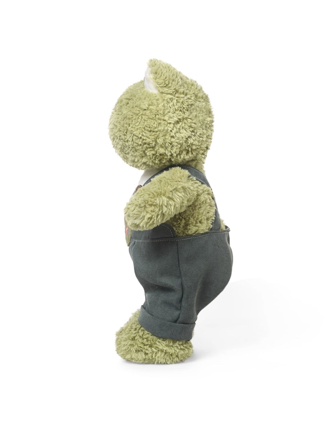 Frog Plush Toy in Overalls
