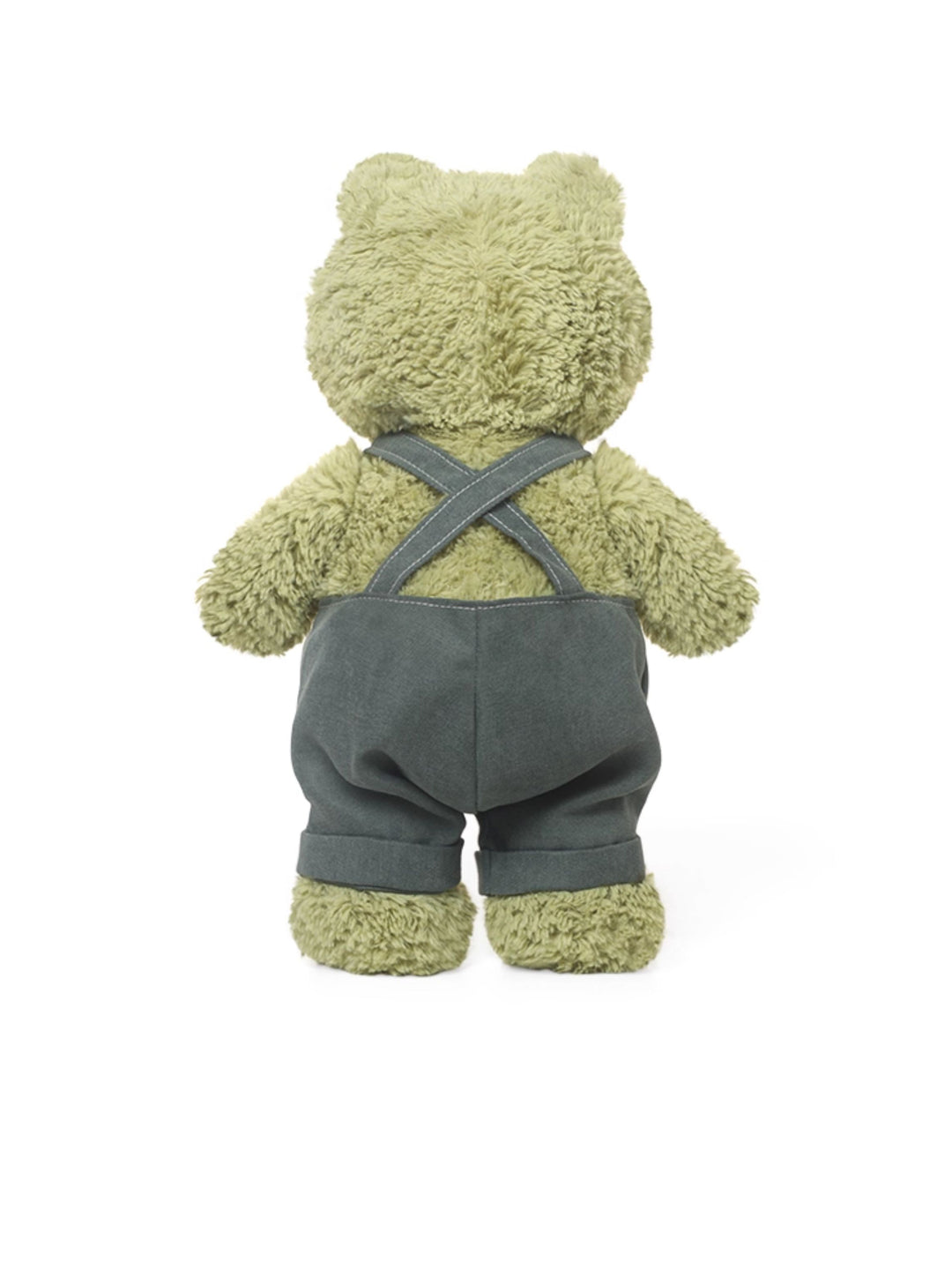 Frog Plush Toy in Overalls
