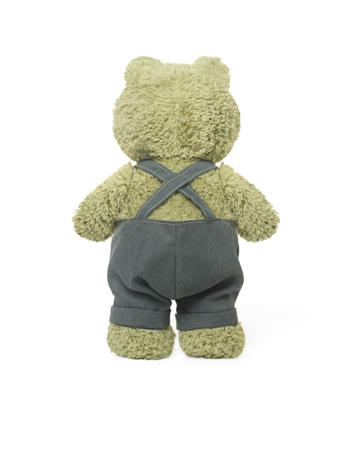 Frog Plush Toy in Overalls
