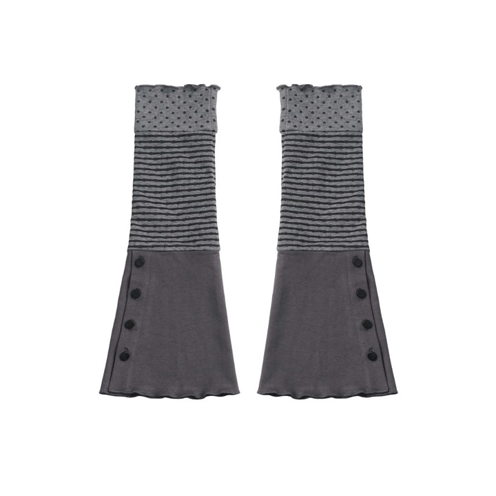 Paneled Decorative Leg Warmers