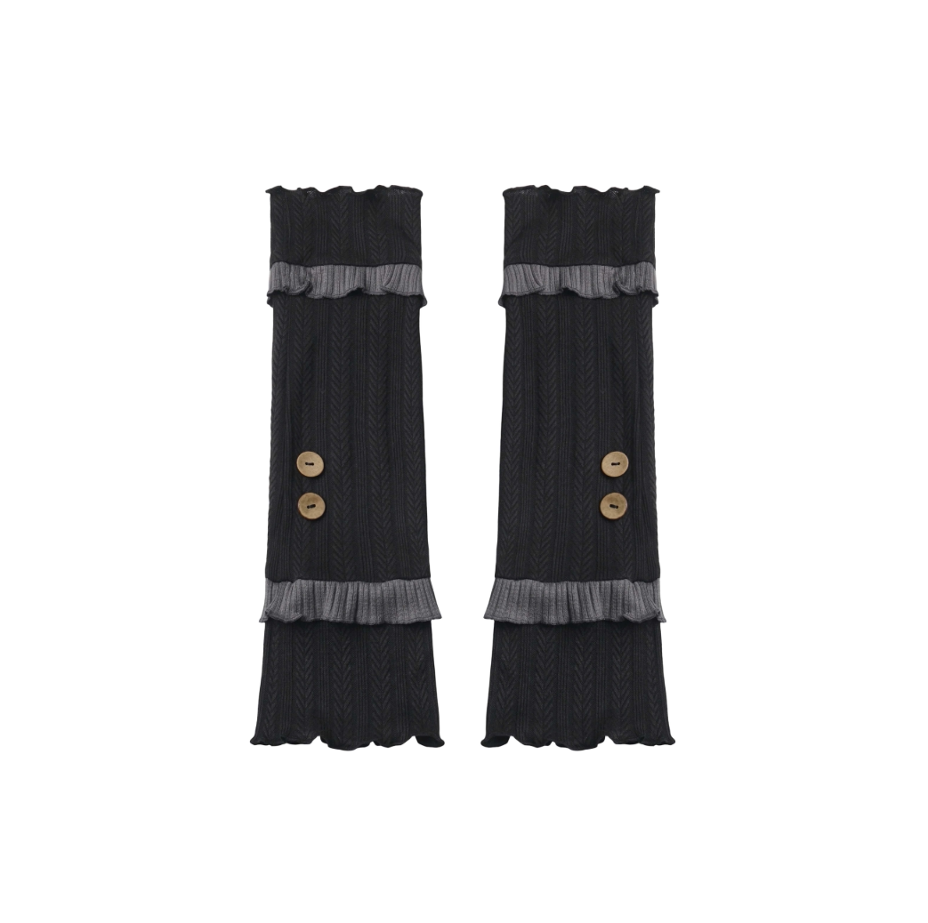 Paneled Decorative Leg Warmers