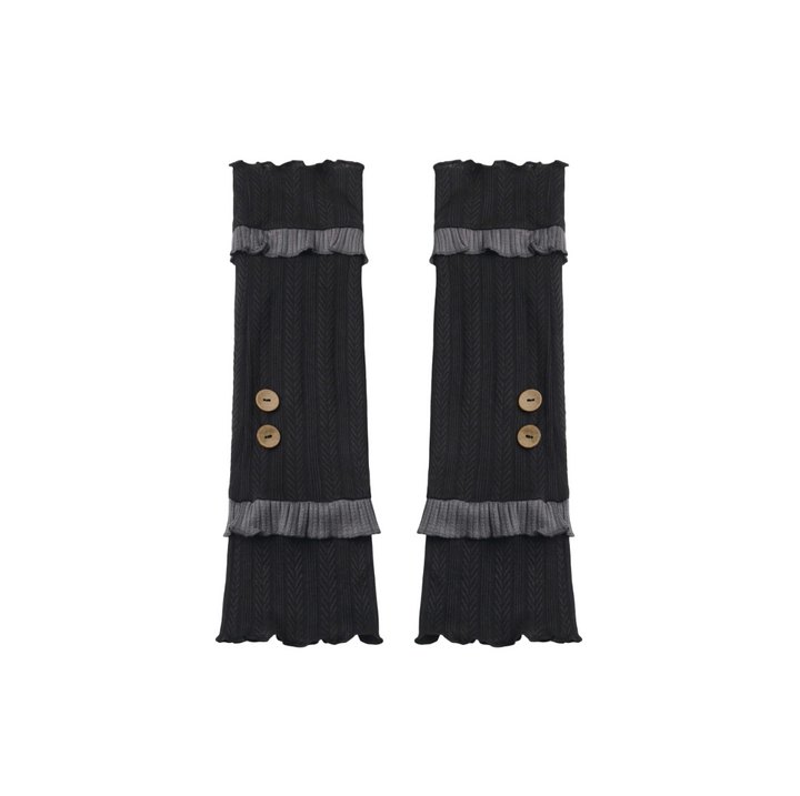Paneled Decorative Leg Warmers