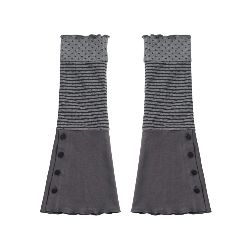 Paneled Decorative Leg Warmers