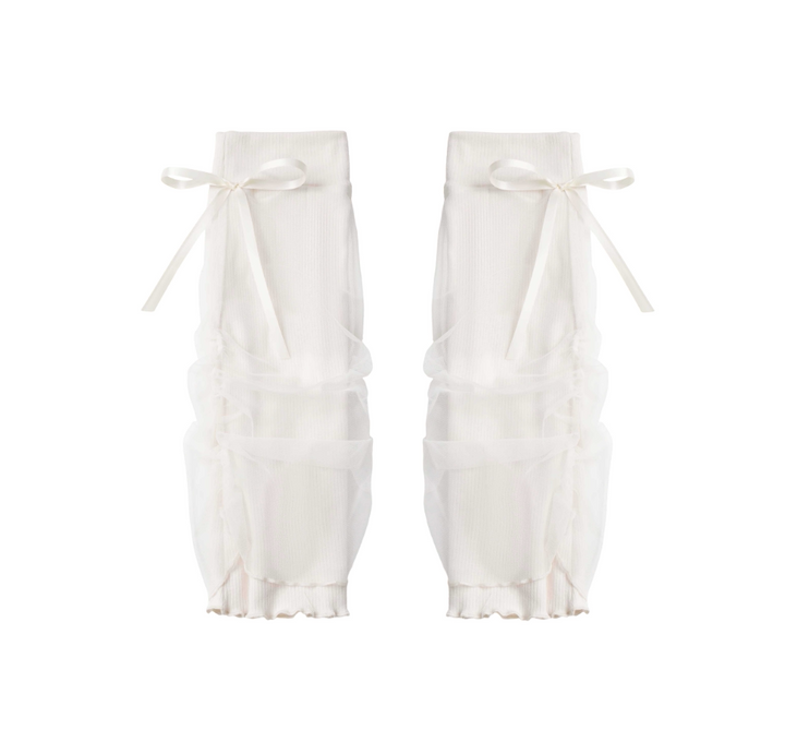Paneled Decorative Leg Warmers