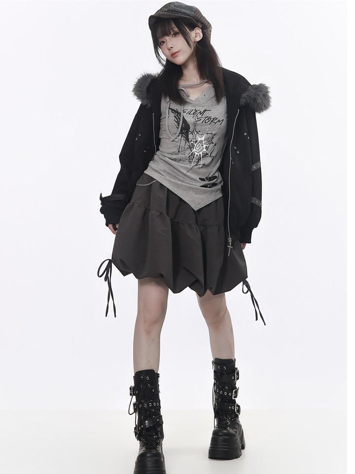 Gothic Buckle Bloomer Shorts