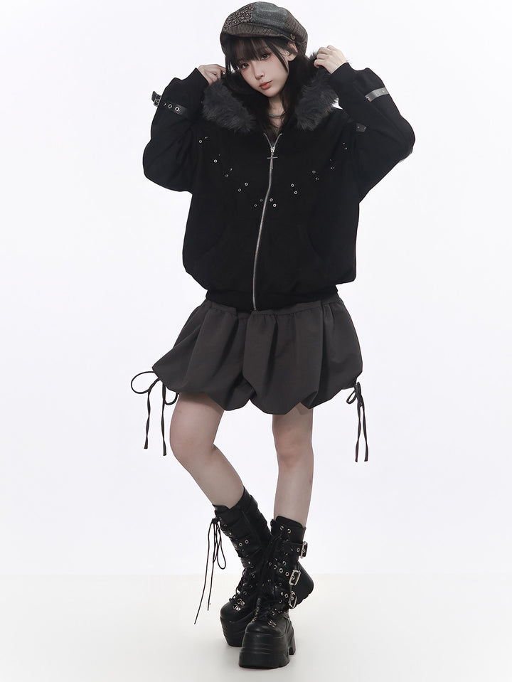 Gothic Buckle Bloomer Shorts