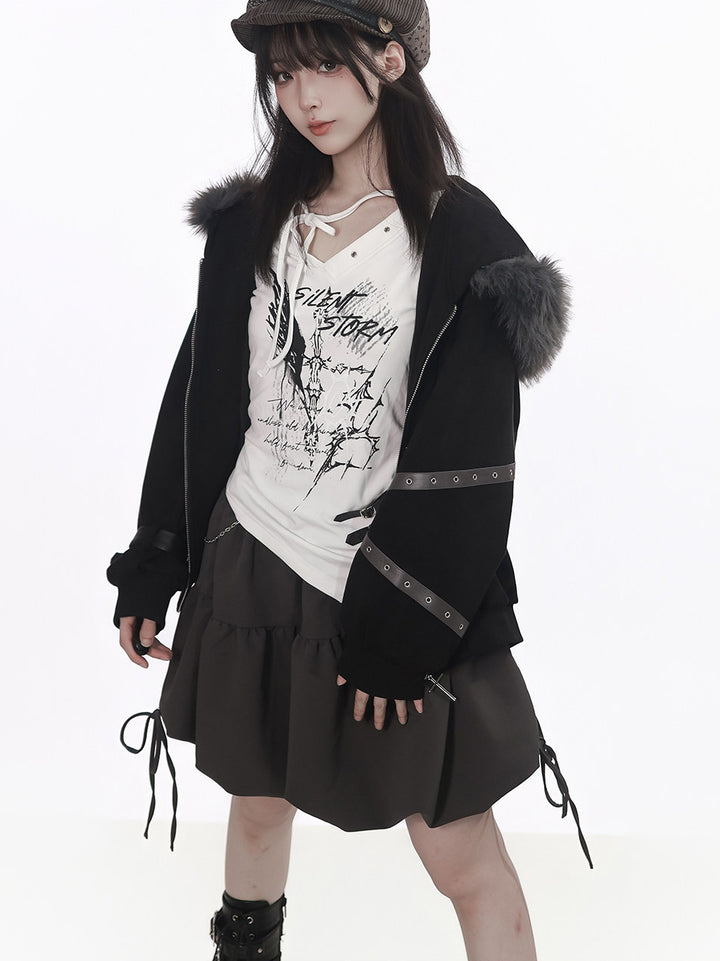 Gothic Buckle Bloomer Shorts