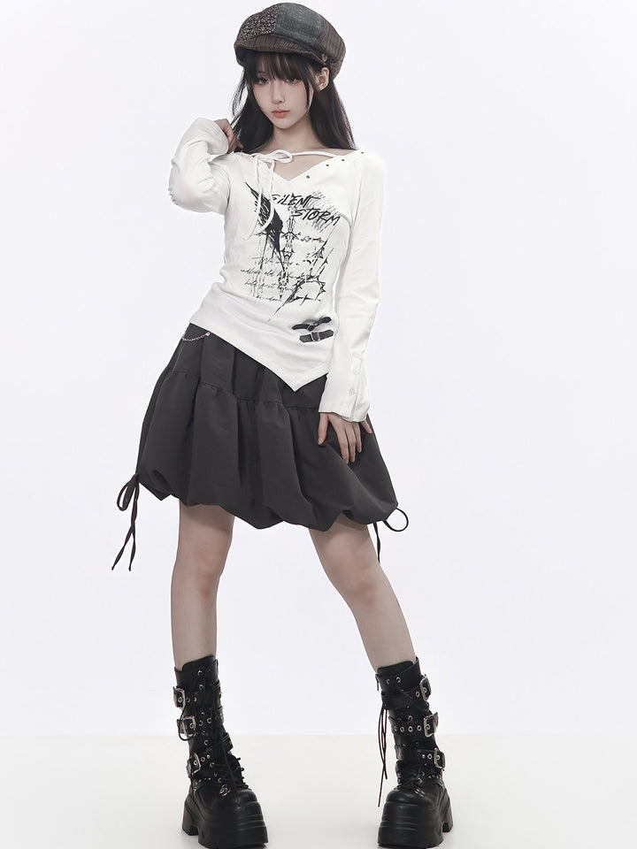 Gothic Buckle Bloomer Shorts