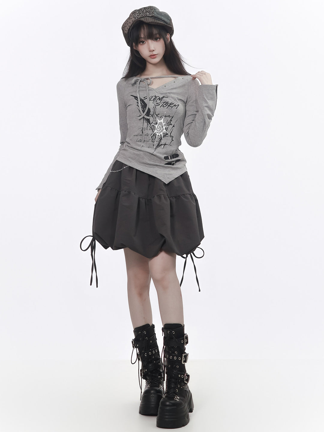 Gothic Buckle Bloomer Shorts